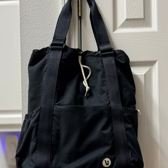 Vuori Handbags - Vuori V1 Convertible Tote - Black
